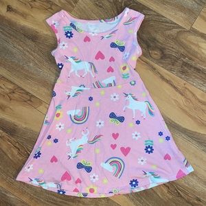 ⭐️5/$25🌟 Size 4-5 pink unicorn dress